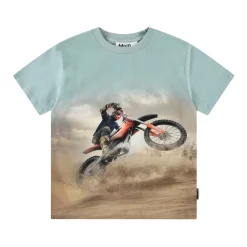 New Roxo Short-Sleeved T-Shirt Dust Wheelie Barn Tröjor & Toppar