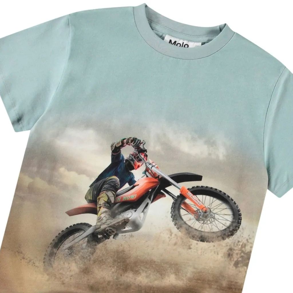 New Roxo Short-Sleeved T-Shirt Dust Wheelie Barn Tröjor & Toppar
