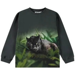 New Rube Long Sleeve T-shirt Black Jaguar Barn Tröjor & Toppar