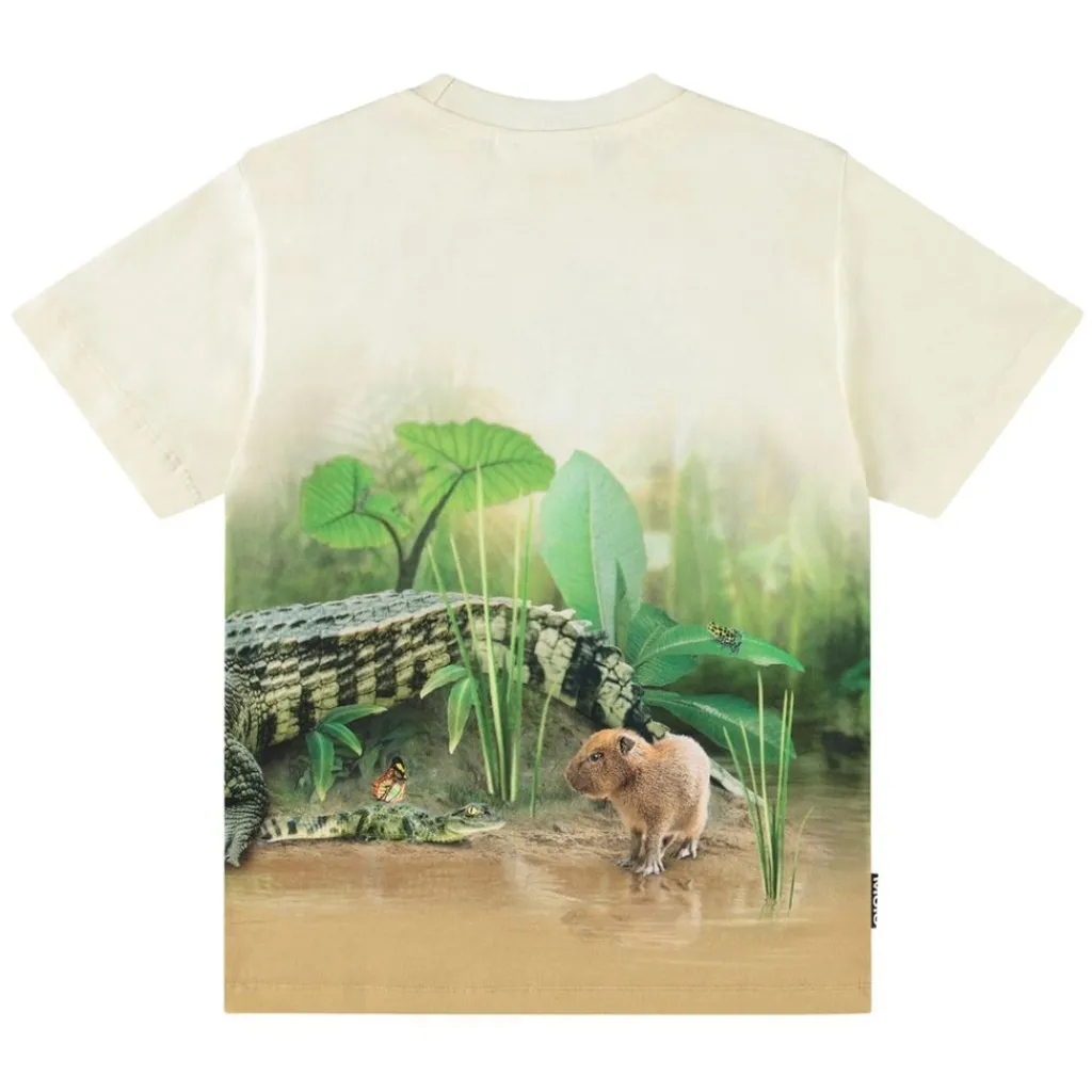 Clearance Rubin Short Sleeve T-Shirt Capybara Chill Barn Tröjor & Toppar