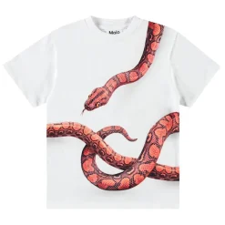 New Rubin Short Sleeve T-Shirt Red Snake Barn Tröjor & Toppar