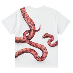 New Rubin Short Sleeve T-Shirt Red Snake Barn Tröjor & Toppar
