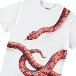 New Rubin Short Sleeve T-Shirt Red Snake Barn Tröjor & Toppar