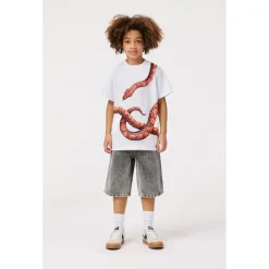 New Rubin Short Sleeve T-Shirt Red Snake Barn Tröjor & Toppar