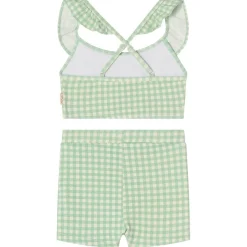 New Samoa UV Bikini Mint Check Barn Uv-Kläder & Badkläder