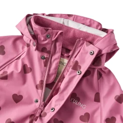Sale San Marino Ofodrat Regnställ Mauve Hearts Regnställ