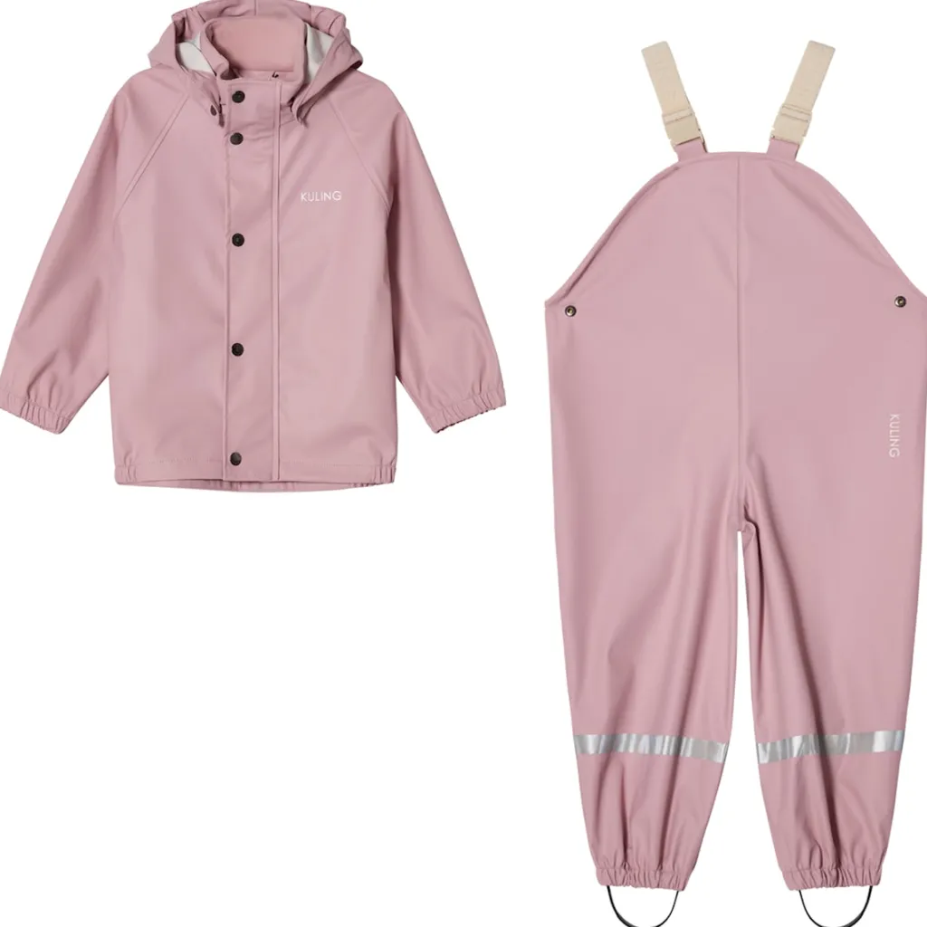 New San Marino Ofodrat Regnställ Dusty Pink Regnställ