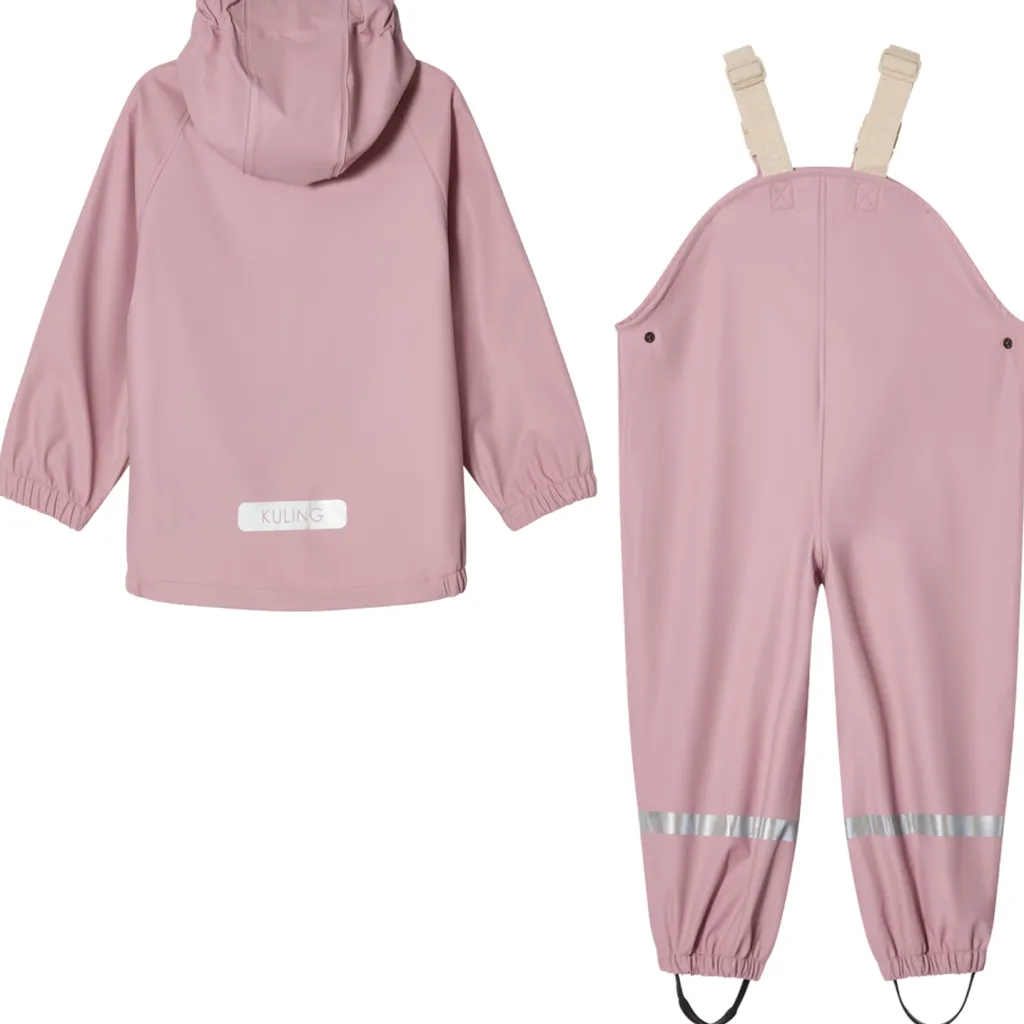 New San Marino Ofodrat Regnställ Dusty Pink Regnställ