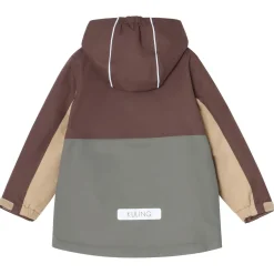 Discount Sarek Skidjacka Green/brown/sand Blocking Jackor & Kappor