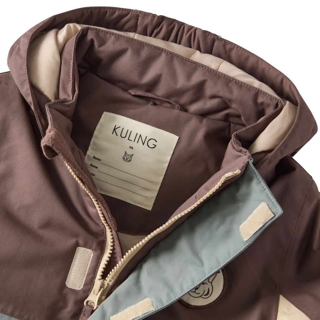 Discount Sarek Skidjacka Green/brown/sand Blocking Jackor & Kappor