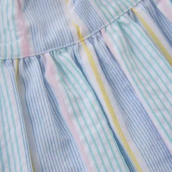 Clearance Seersuckerklänning Wan Blue Barn Klänningar & Kjolar