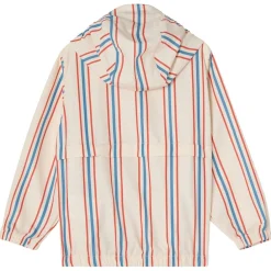 Simrishamn Vindjacka Blue/red Stripe Jackor & Kappor