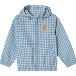 Simrishamn Vindjacka Dove Blue Check Jackor & Kappor