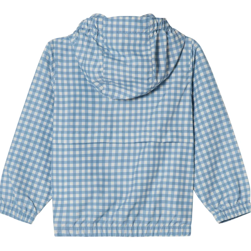 Simrishamn Vindjacka Dove Blue Check Jackor & Kappor
