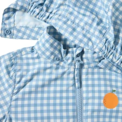 Simrishamn Vindjacka Dove Blue Check Jackor & Kappor