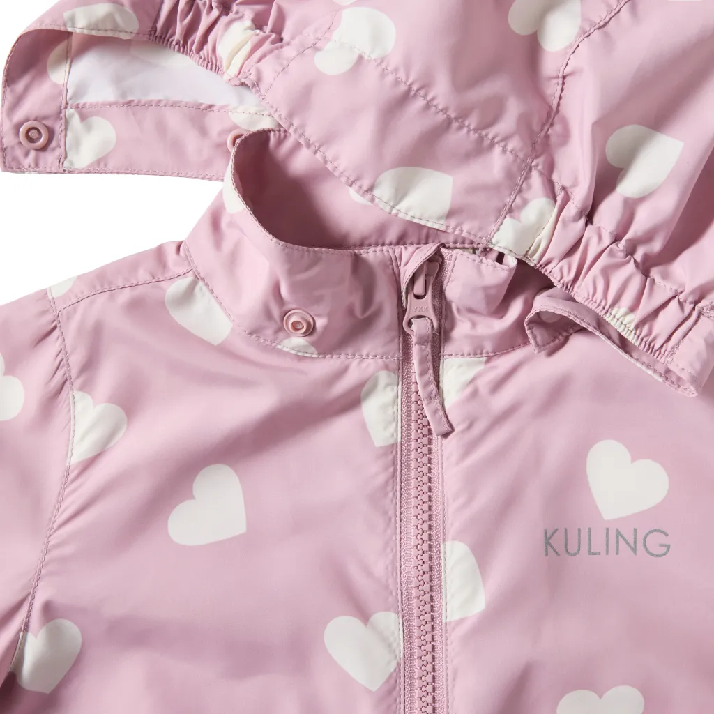 Sale Simrishamn Vindjacka Pink Hearts Jackor & Kappor