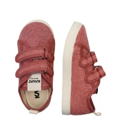 Skene TX Skor I Textil Dark Pink Barn Sneakers
