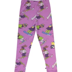 Clearance Skiing Children Leggings Dusty Lavender Barn Byxor & Shorts
