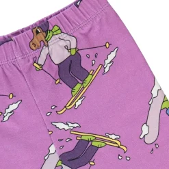 Clearance Skiing Children Leggings Dusty Lavender Barn Byxor & Shorts