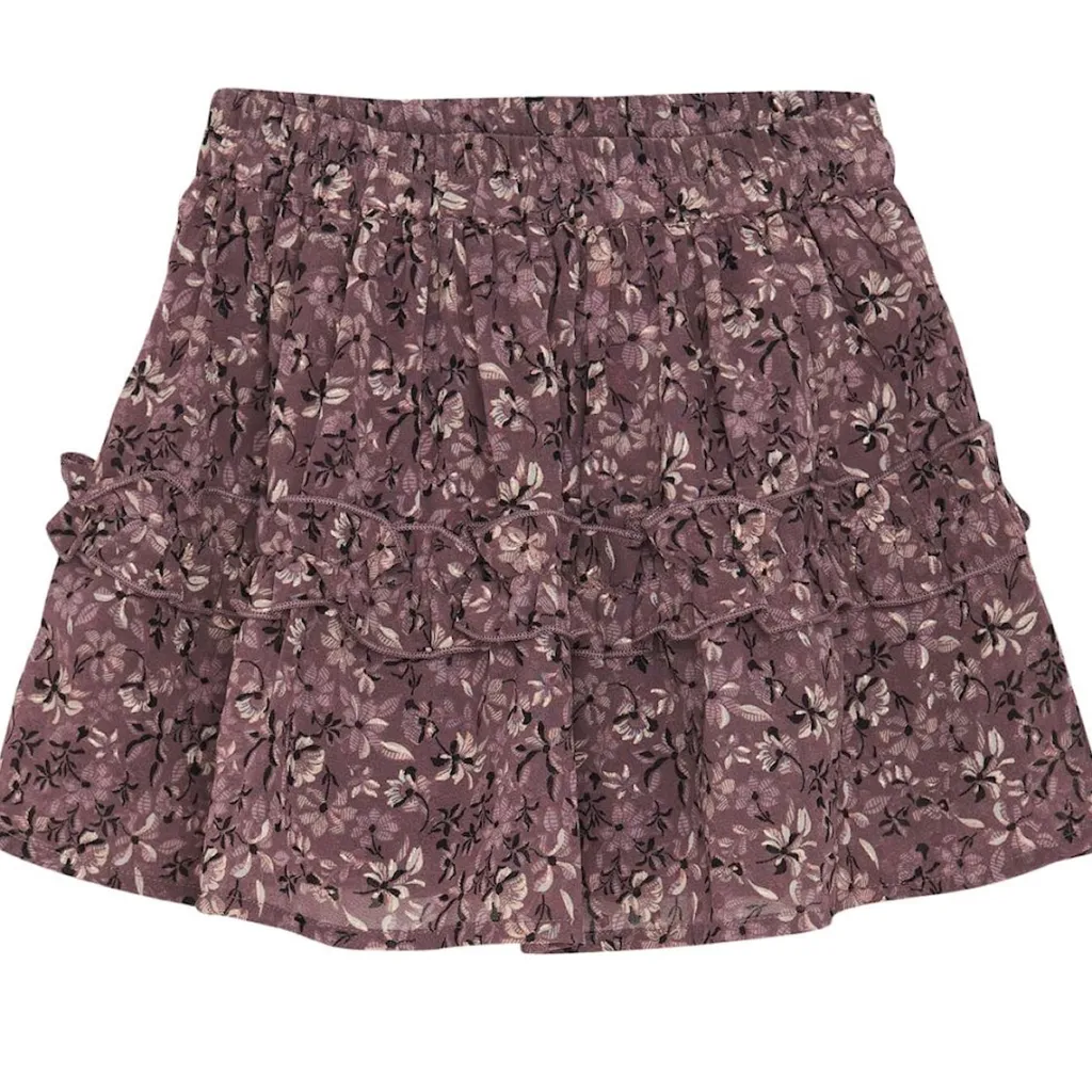 New Skirt Dobby Gold Flint Barn Klänningar & Kjolar