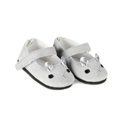 Docka Ballerinaskor Grey Dockor & Dockhus