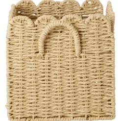 Hot Small Paper Rope Hopfällbar Korg Nature Förvaring