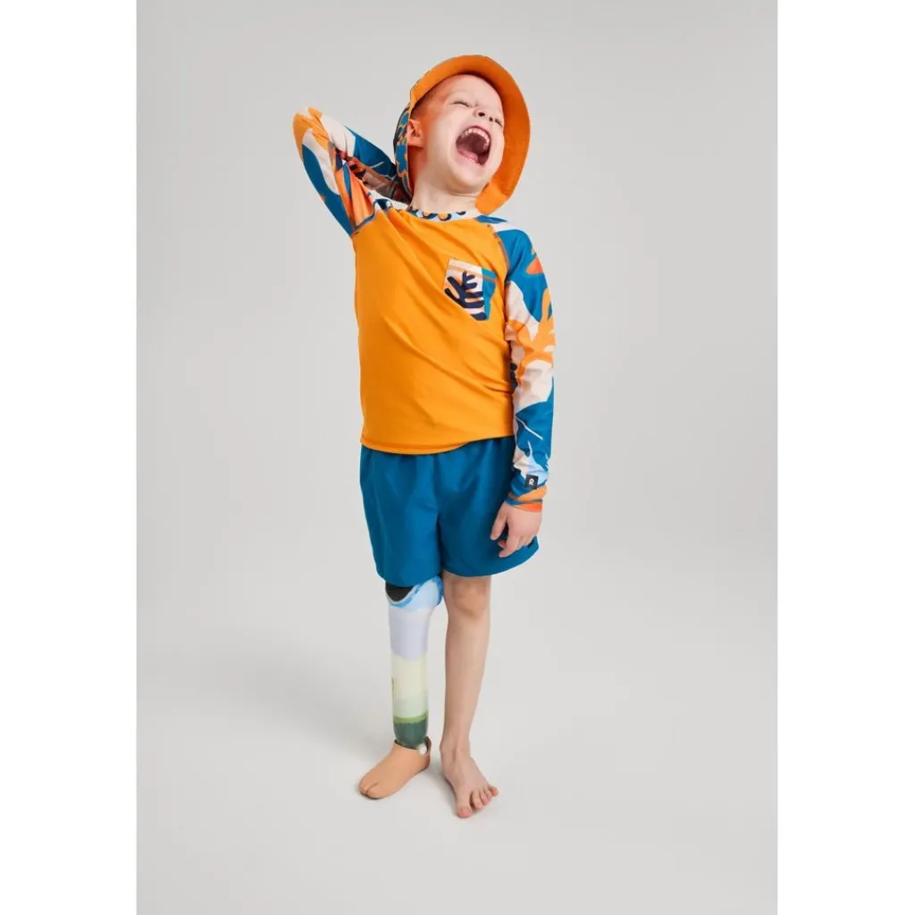 Outlet Somero Strandshorts Deep Ocean Barn Uv-Kläder & Badkläder