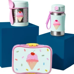 Outlet Spark Style Flaska Med Sugrör Ice Cream Äta & Dricka