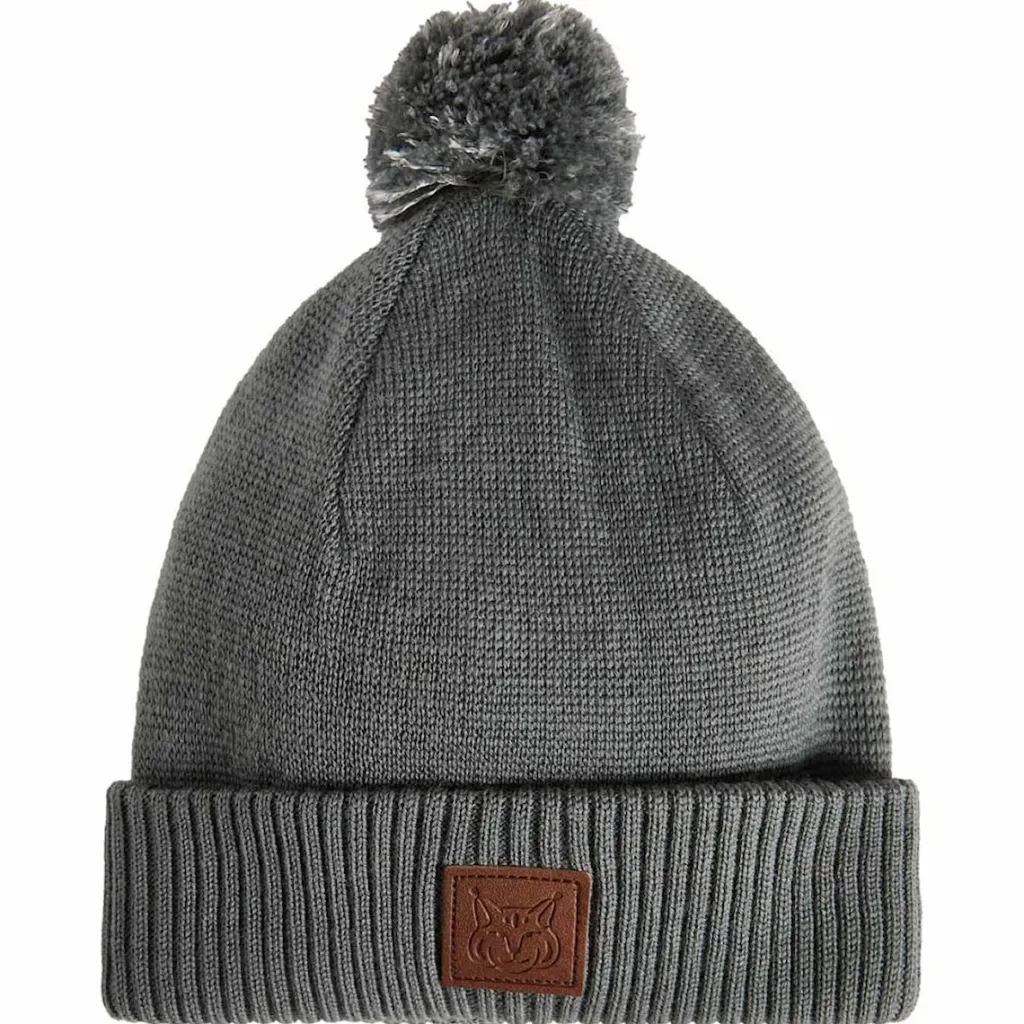 Online St Moritz Beanie med Pom Light Green Barn Accessoarer