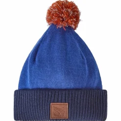Discount St Moritz Blockfärgad Stickad Mössa Marinblå Barn Accessoarer