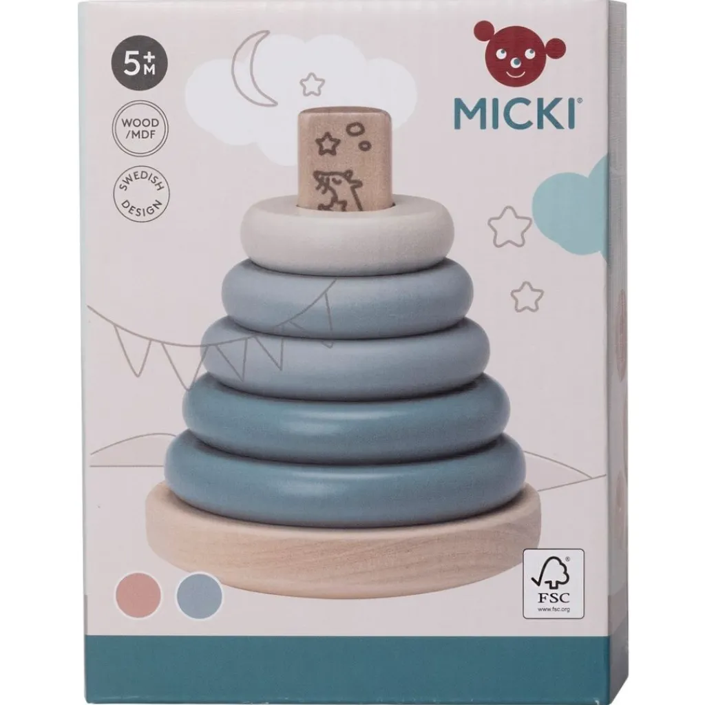 Best Stapelleksak Blå Babyleksaker
