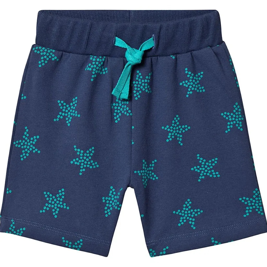 Starfish Little Sammy Shorts Marine Blue Spot Barn Byxor & Shorts