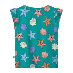 Hot Starfish T-shirt Teal Barn Tröjor & Toppar