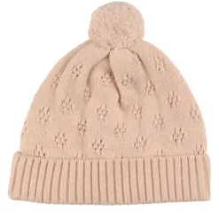 Clearance Stickad Mössa Pearl Pink Barn Accessoarer