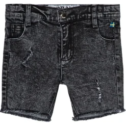 Sale Stone Wash Jeansshorts Grå Barn Byxor & Shorts
