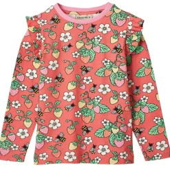 Best Strawberries Långärmad T-shirt Pink Punch Barn Tröjor & Toppar