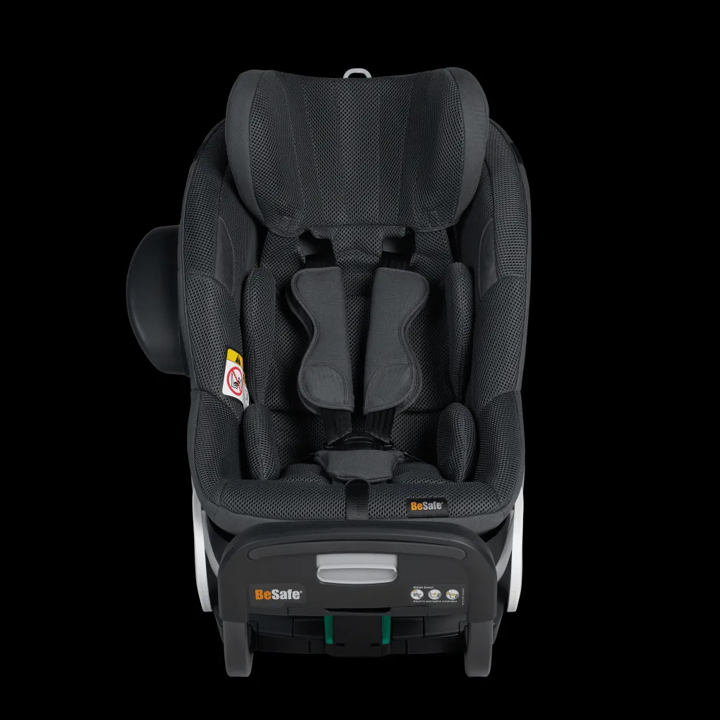 Hot Stretch Bakåtvänd Bilbarnstol 6M-7Y / 61-125 Cm Anthracite Mesh Barn Bilbarnstolar