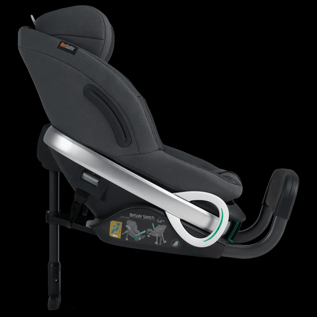 Hot Stretch Bakåtvänd Bilbarnstol 6M-7Y / 61-125 Cm Anthracite Mesh Barn Bilbarnstolar