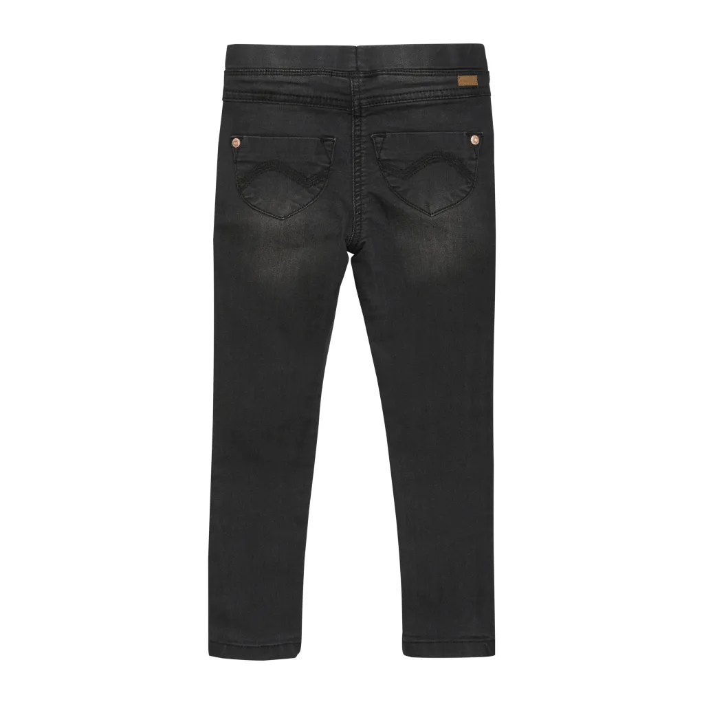 Sale Stretchiga Jeggings Grey Black Barn Byxor & Shorts
