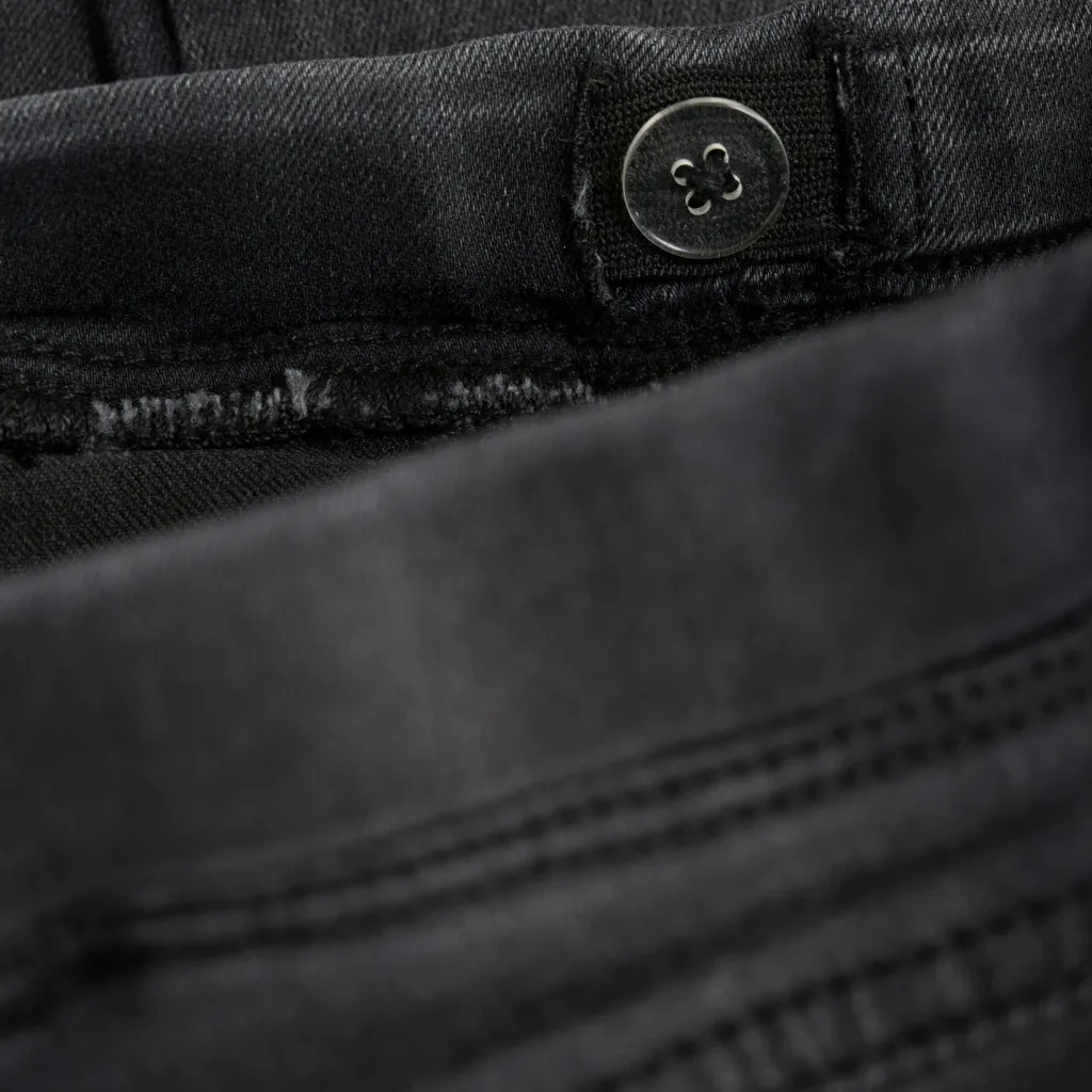 Sale Stretchiga Jeggings Grey Black Barn Byxor & Shorts