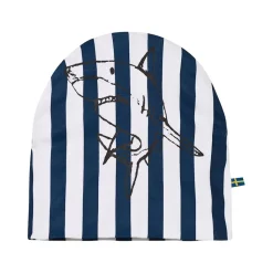New Stripe Mössa Blå Barn Accessoarer