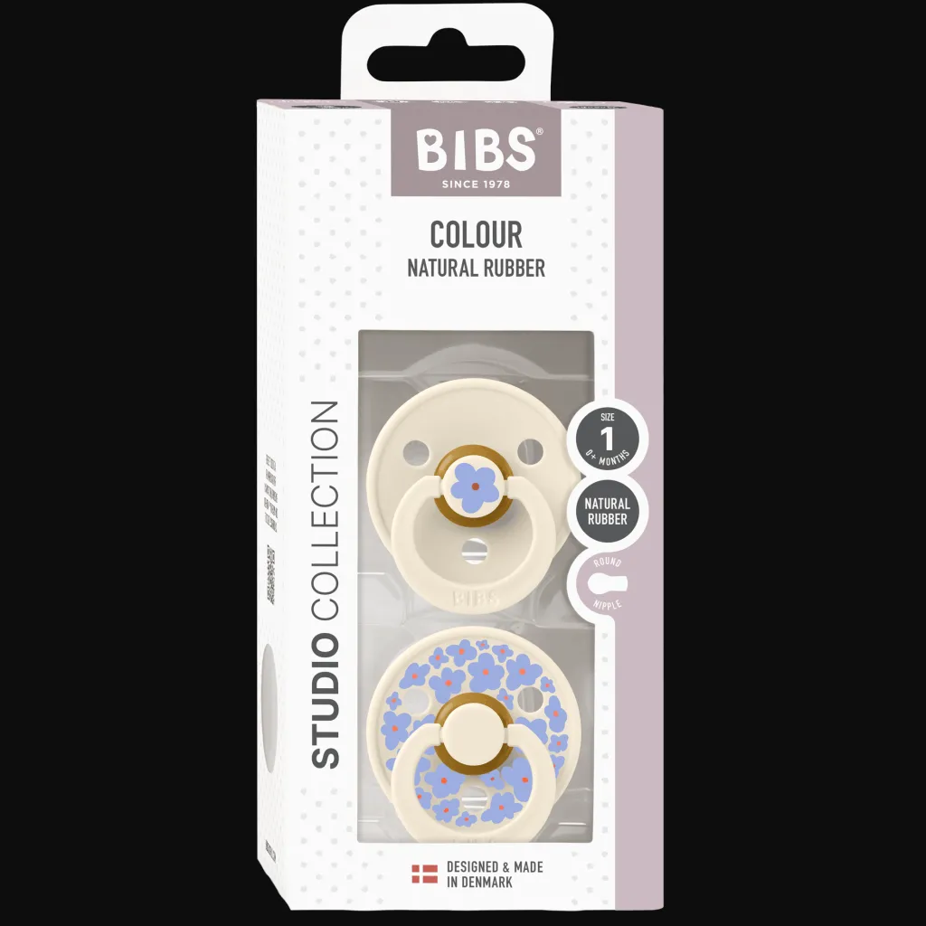 Outlet Studio Colour Jasmine 2-pack Runda Latexnappar Ivory Mix Nappar & Napphållare