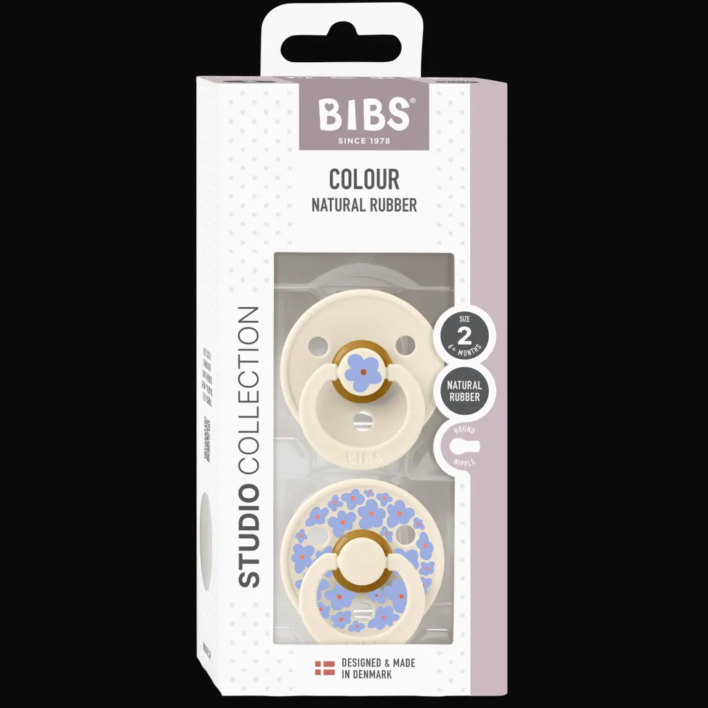 Outlet Studio Colour Jasmine 2-pack Runda Latexnappar Ivory Mix Nappar & Napphållare