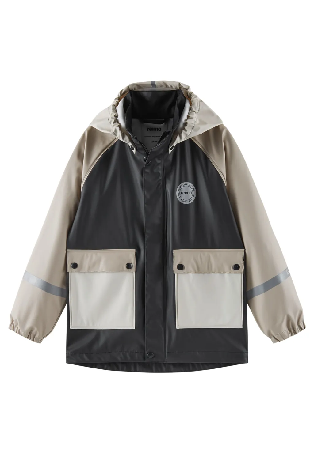 Clearance Suihku Regnrock Black Jackor & Kappor