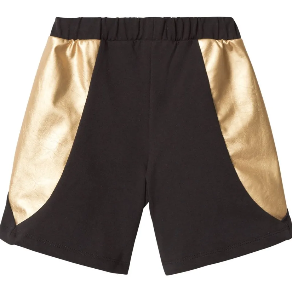 Sunnyboy Mjukis Shorts Svart/Guld Barn Byxor & Shorts