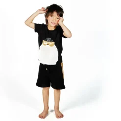Sunnyboy Mjukis Shorts Svart/Guld Barn Byxor & Shorts