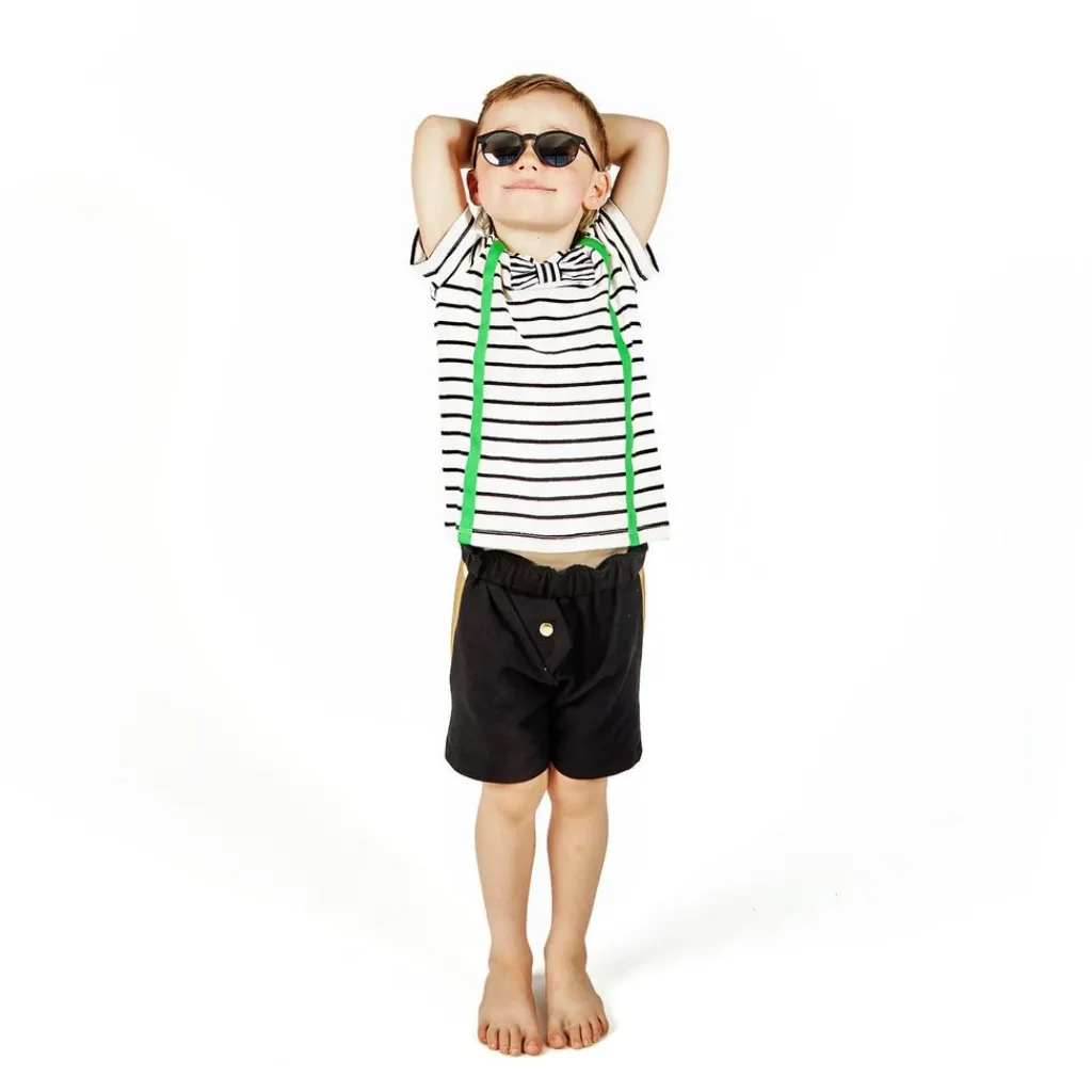 Sunnyboy Mjukis Shorts Svart/Guld Barn Byxor & Shorts