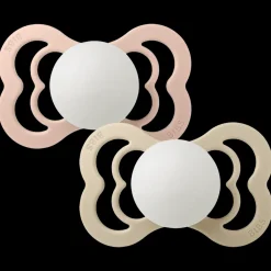 Hot Supreme Glow 2-pack Symmetriska Silikonnappar Blush Vanilla Nappar & Napphållare