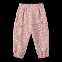 Suun Fleecebyxor Rosewood Dots Barn Fleecekläder