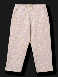 Clearance Sweatpants Eline Lavender Daisies Barn Byxor & Shorts